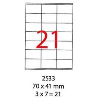 Smart Label 2533 多用途打印標籤 A4 (70 X 41mm)