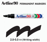 Artline EK-90 箱頭筆(藍色/方頭)