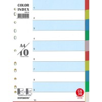 DATA BANK CID-10  10級彩色膠質Index 