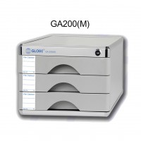 Globe GA200M 鋁塑有鎖桌上A4文件櫃