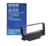 Epson 收銀機色帶 ERC-38B/R(黑+紅)