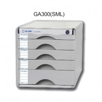 Globe GA300SML 鋁塑有鎖桌上A4文件櫃