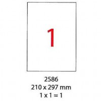 Smart Label 2586 多用途打印標籤 A4 (210 X 297mm)