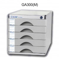 Globe GA300M 鋁塑有鎖桌上A4文件櫃