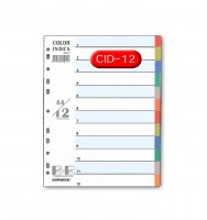 DATA BANK CID-12  12級彩色膠質Index 