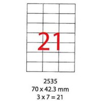 Smart Label 2535 多用途打印標籤 A4 (70 X 42.3mm)