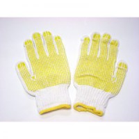 防滑勞工手套(黃色/有珠)