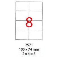 Smart Label 2571 多用途打印標籤 A4 (105 X 74mm)