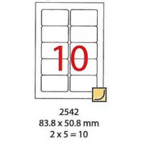 Smart Label 2542 多用途打印標籤 A4 (83.8 X 50.8mm)